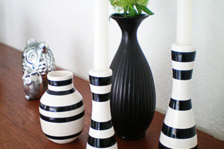 Lysestager og vaser