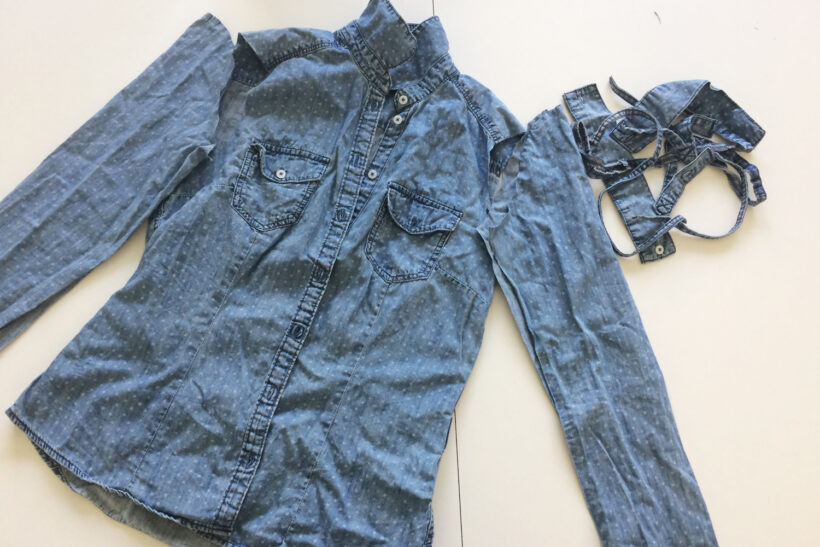 Denim skjorte