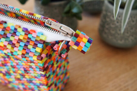 Taske af hama perler