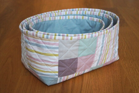 Stofkurve i patchwork
