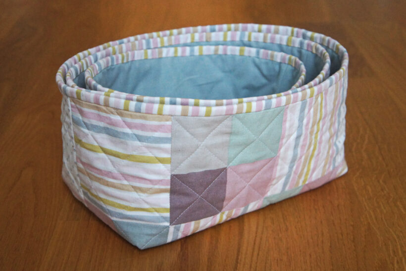 Stofkurve i patchwork