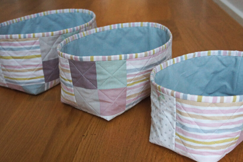 Stofkurve i patchwork