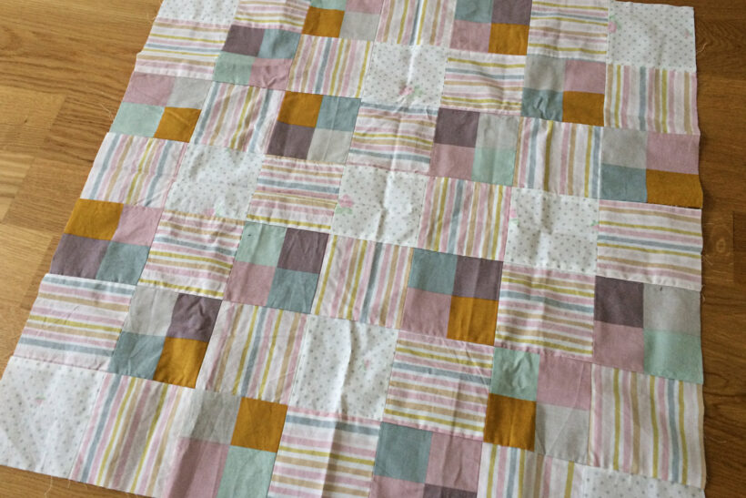 Stofkurve i patchwork