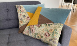 DIY sofapuder i moderne patchwork