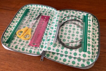 Strikke-etui