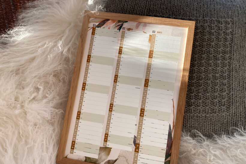 Kalender print 2022