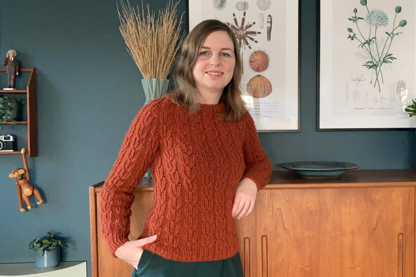 Strikket chunky sweater