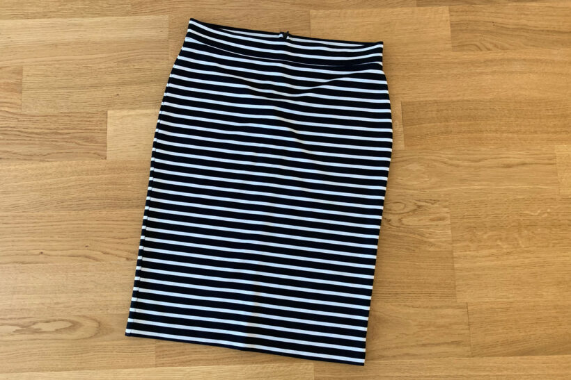 Stribet sommertop