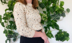 Strikket perlesweater