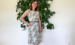 Fin blomstret sommerkjole
