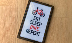Cykel broderi