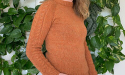 Bronze summer sweater