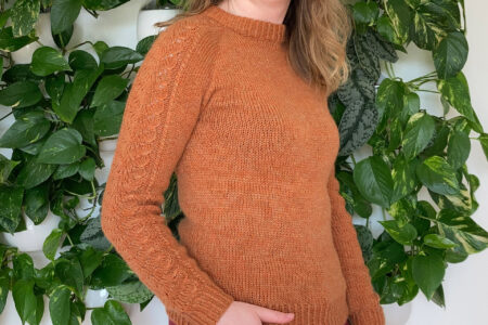 Bronze summer sweater