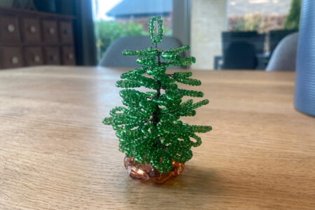 Juletræ i perler