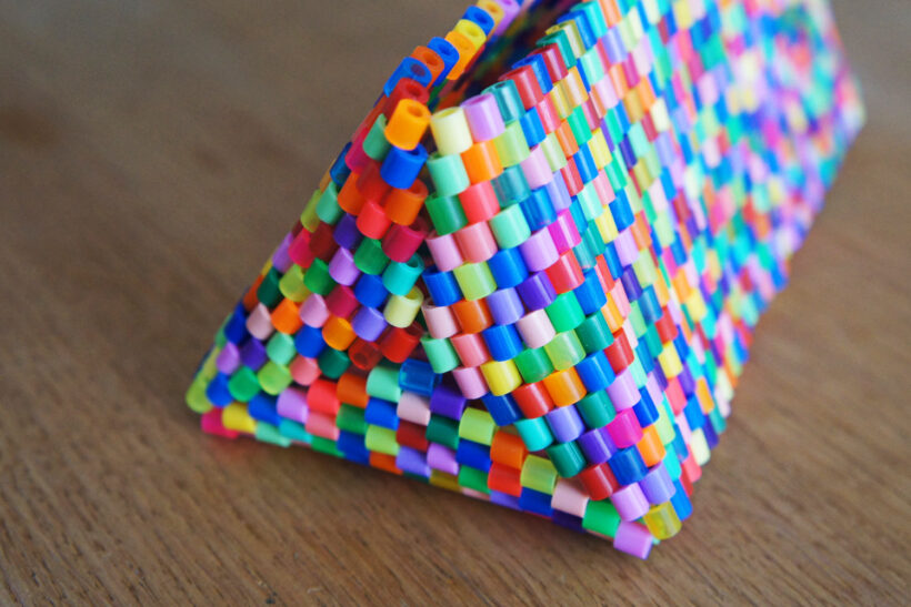 StyleDesignCreate: Trekantet pung i hama perler