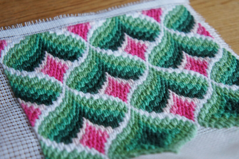 Bargello broderi - florentinsk syning