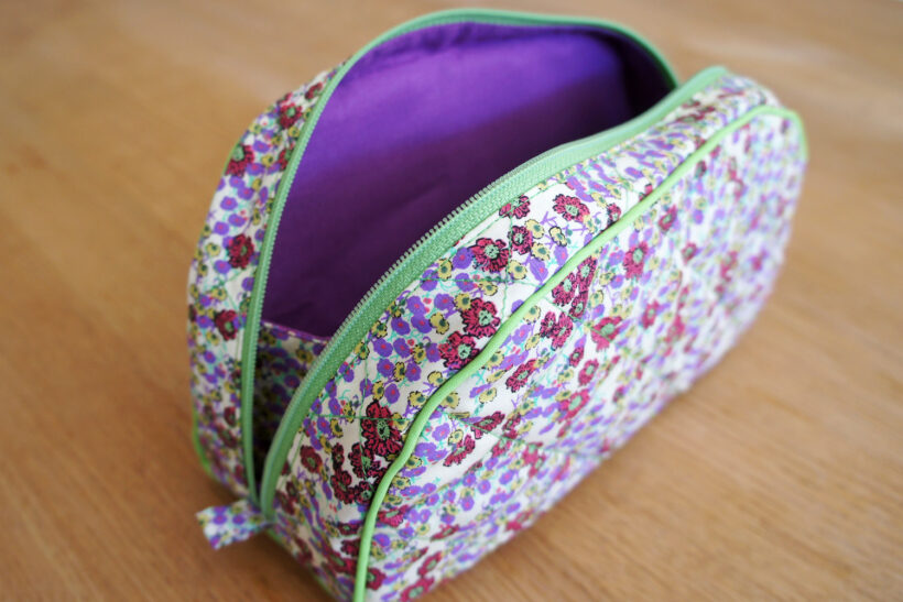 StyleDesignCreate: Blomstret toiletttaske