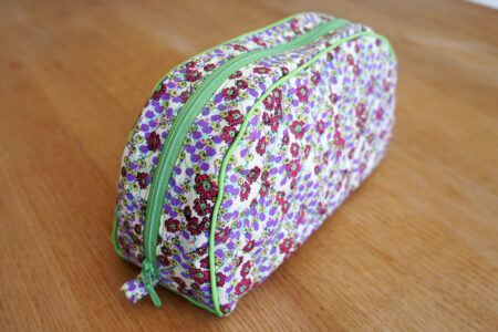 StyleDesignCreate: Blomstret toiletttaske