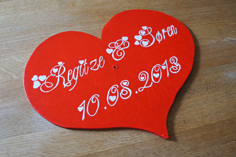 StyleDesignCreate: Bryllupshjerte