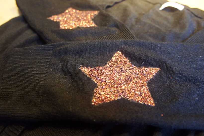 StyleDesignCreate: DIY glimmerstjerne albue-patch
