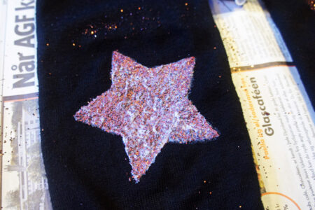 StyleDesignCreate: DIY glimmerstjerne albue-patch