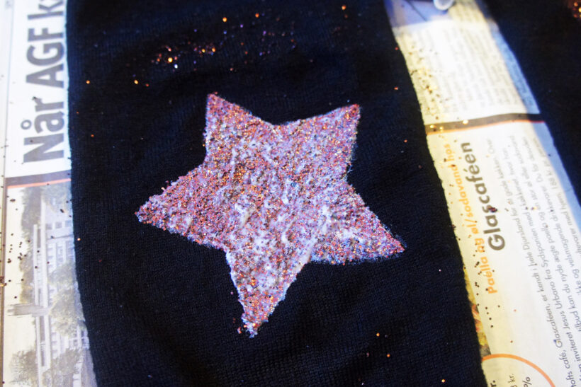 StyleDesignCreate: DIY glimmerstjerne albue-patch