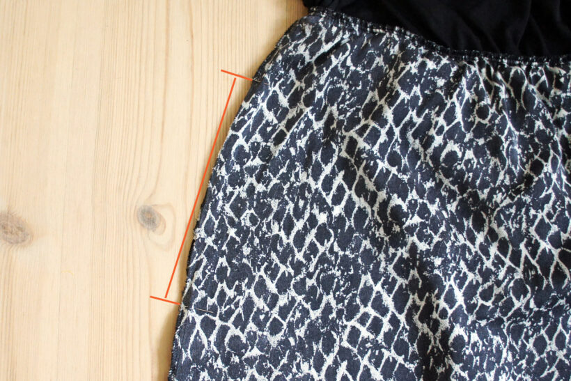 DIY: Sy lommer i din færdigkøbte kjole