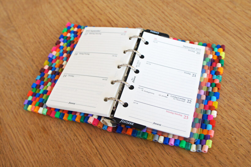 StyleDesignCreate: Hama perler filofax-kalender