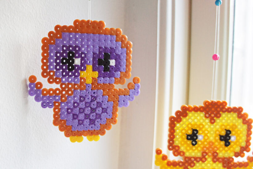 StyleDesignCreate: Ugler i hama-perler