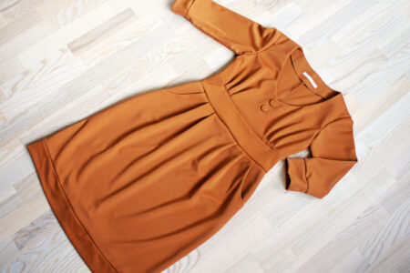 StyleDesignCreate: karrygul kjole