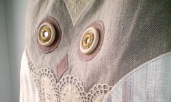 StyleDesignCreate: Lys beige ugletaske