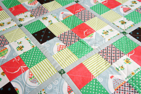 StyleDesignCreate: Mix and match quiltet patchworktæppe