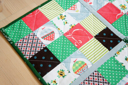 StyleDesignCreate: Mix and match quiltet patchworktæppe