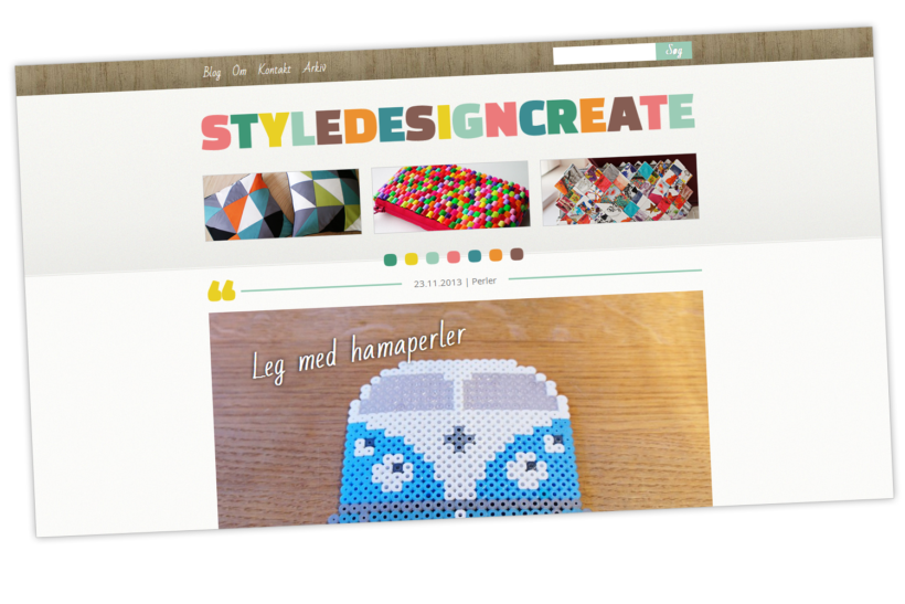 StyleDesignCreate: Nyt blog-design