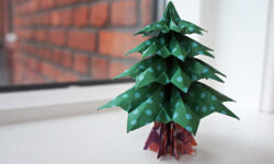 StyleDesignCreate: Origami juletræ