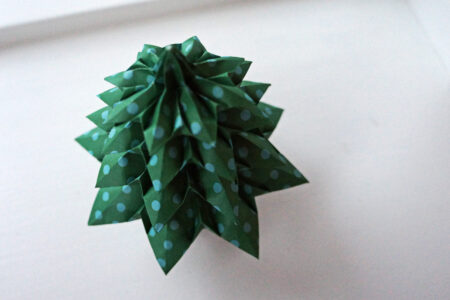 StyleDesignCreate: Origami juletræ