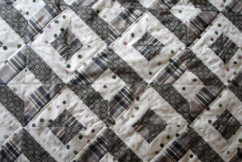 Patchwork Babytæppe