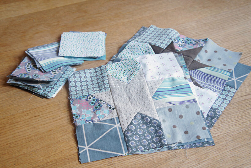 Stjerne patchwork sneak peak
