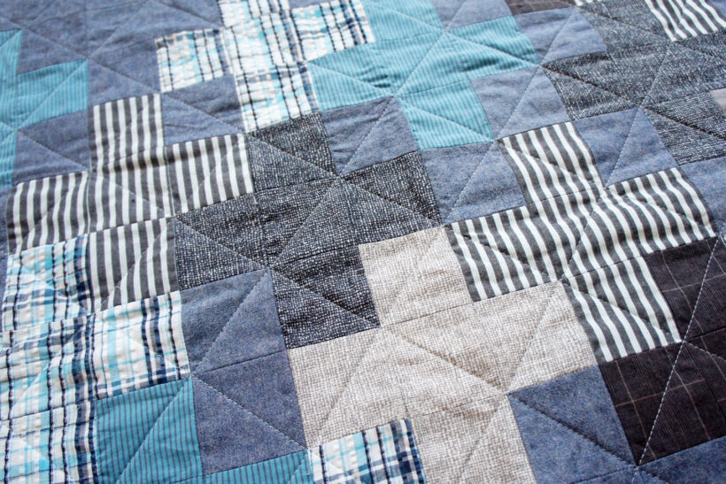 StyleDesignCreate: Plus one patchwork babytæppe