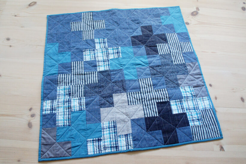 StyleDesignCreate: Plus one patchwork babytæppe