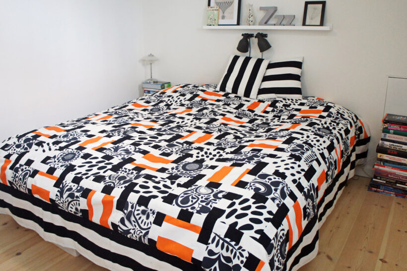 StyleDesignCreate: Færdigt patchwork-sengetæppe