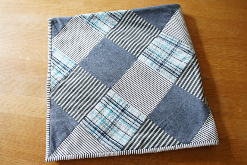StyleDesignCreate: Patchworktæppe af skjorter