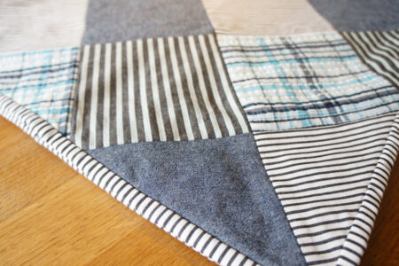 StyleDesignCreate: Patchworktæppe af skjorter