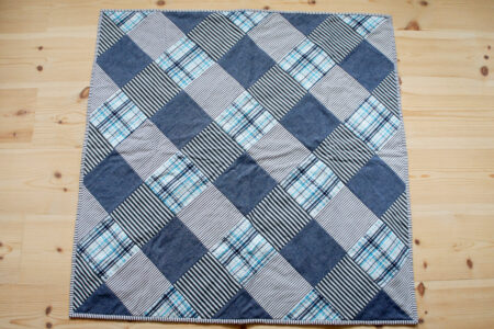 StyleDesignCreate: Patchworktæppe af skjorter