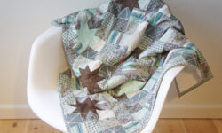 Patchwork stjernetæppe