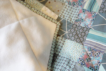 Patchwork stjernetæppe