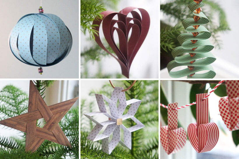 stjernestrimler julepynt diy