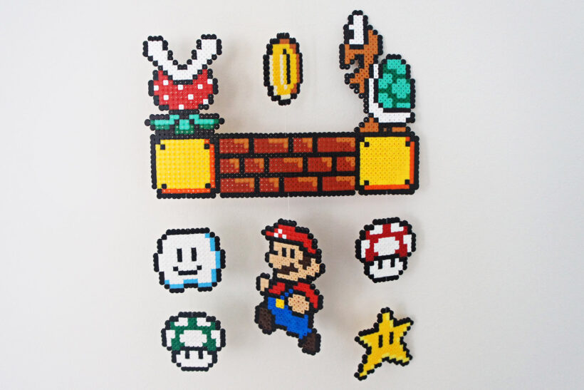 StyleDesignCreate: Super mario i Hama perler