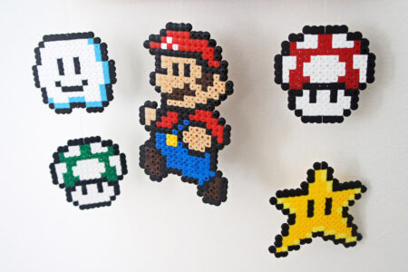 StyleDesignCreate: Super mario i Hama perler