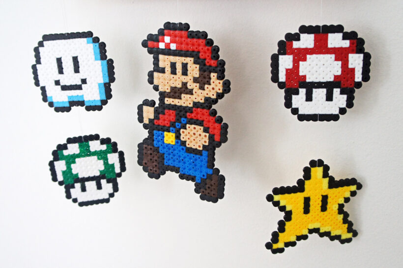 StyleDesignCreate: Super mario i Hama perler